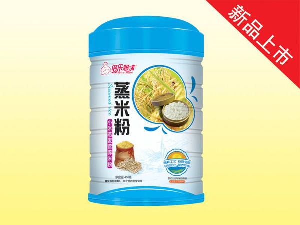 倍樂(lè)媽咪蒸米粉鐵聽(tīng)458克(小米燕麥)