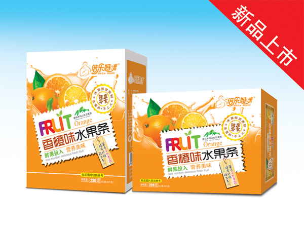 倍樂(lè)媽咪水果條-香橙味