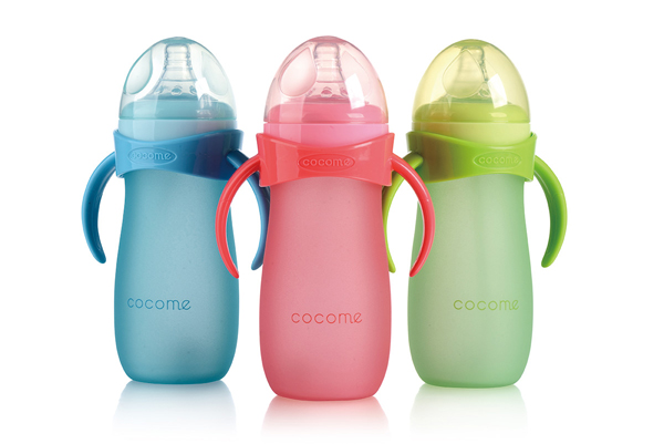 可可萌嘟嘟防爆感溫奶瓶260ML