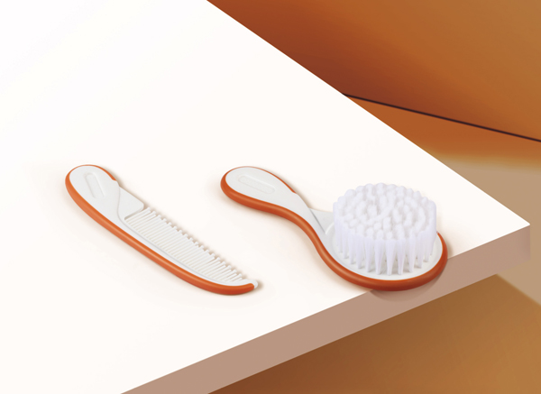 可可萌嬰兒發(fā)梳組