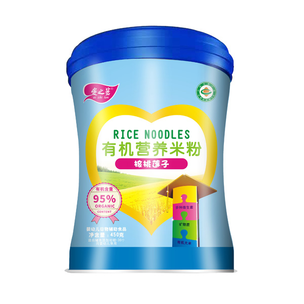 愛(ài)之藍(lán)有機(jī)營(yíng)養(yǎng)米粉核桃蓮子