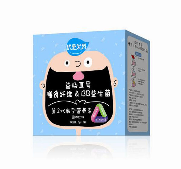優(yōu)愛(ài)米科益暢三號(hào)膳食纖維BB益生菌第2代新型營(yíng)養(yǎng)素