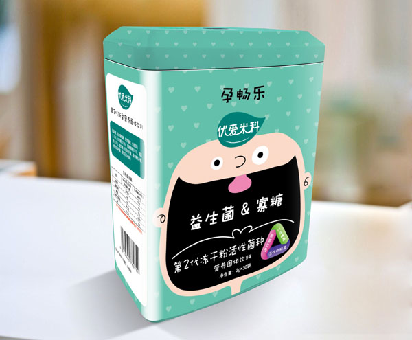 優(yōu)愛(ài)米科益生菌寡糖第2代凍干粉活性菌種營(yíng)養(yǎng)固體飲料罐裝