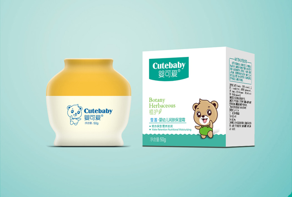 嬰可愛2019新品雪蓮嬰幼兒潤膚保濕霜