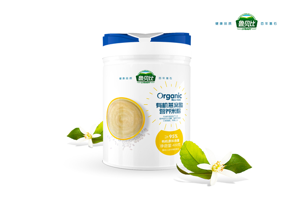 魯貝比有機燕窩酸營養(yǎng)米粉 聽裝