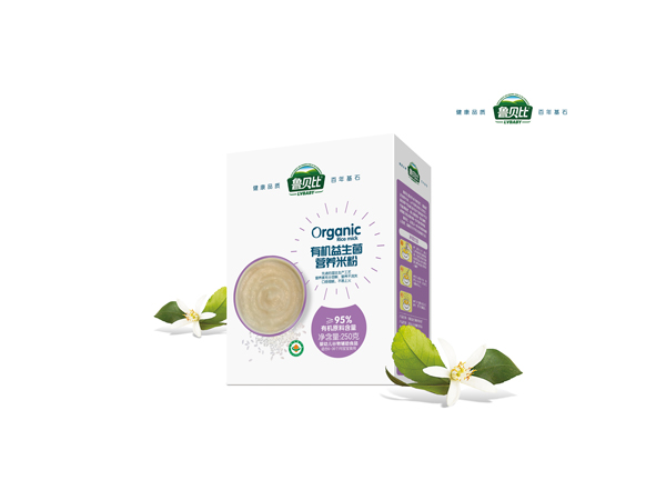 魯貝比有機益生菌營養(yǎng)米粉 盒裝