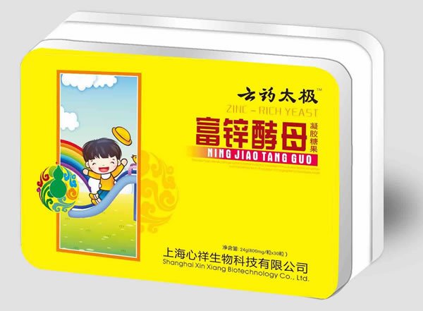 云藥太極富鋅酵母凝膠糖果