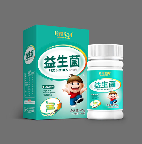 嶺南寶貝益生菌壓片糖果