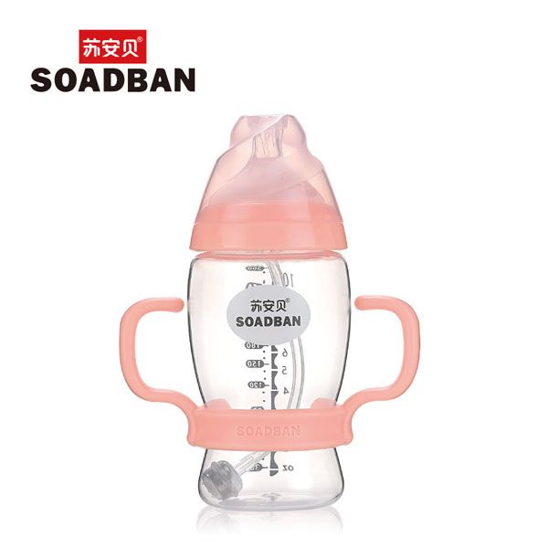 蘇安貝A8002冰淇淋寬口PP奶瓶-300