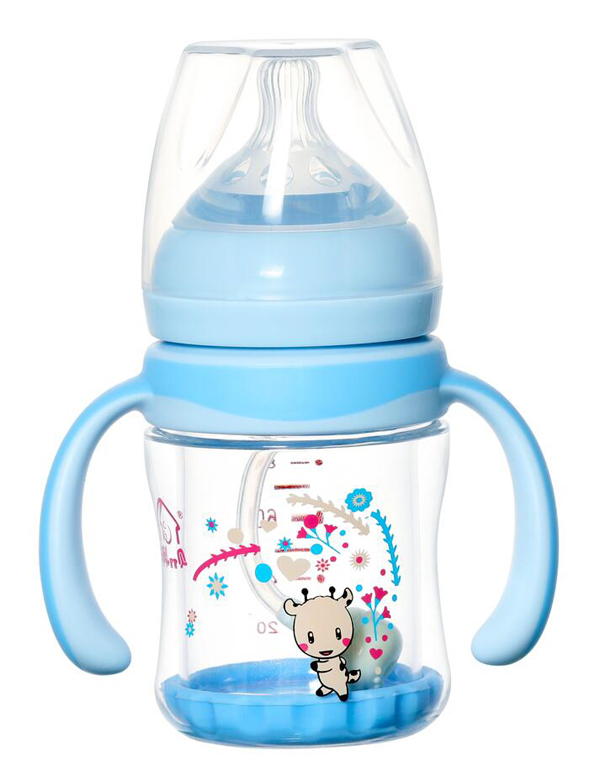 有貝玻璃奶瓶4093 藍色
