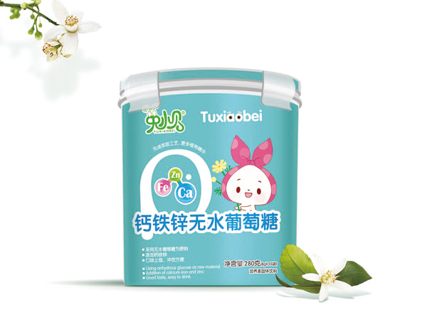 兔小貝鈣鐵鋅無(wú)水葡萄糖 樂(lè)扣裝