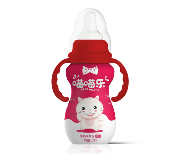 興生代喵喵樂(lè)果奶味飲品 原味紅色 .jpg