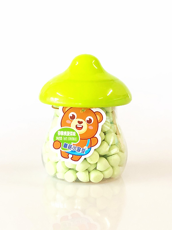 匯嬰寶蘑菇小溶豆-獼猴桃菠菜味