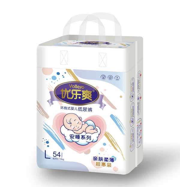 優(yōu)樂爽安睡系列紙尿褲L54
