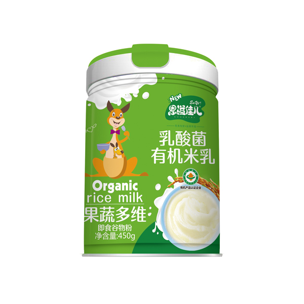 恩溢佳兒乳酸菌有機(jī)米乳 果蔬多維 聽(tīng)裝