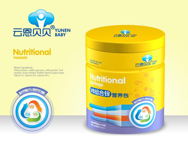 云恩貝貝VB組合鋅營養(yǎng)包