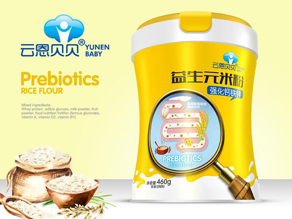 云恩貝貝益生元米粉-強化鈣鐵鋅(小腰聽)