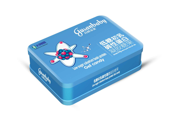 谷香寶貝低糖初乳堿性蛋白凝膠糖果