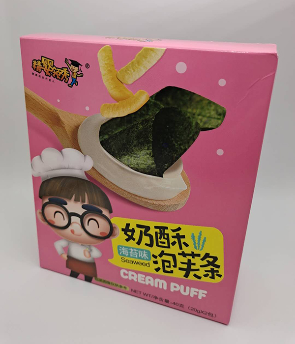 精嬰領秀奶酥泡芙條 海苔味