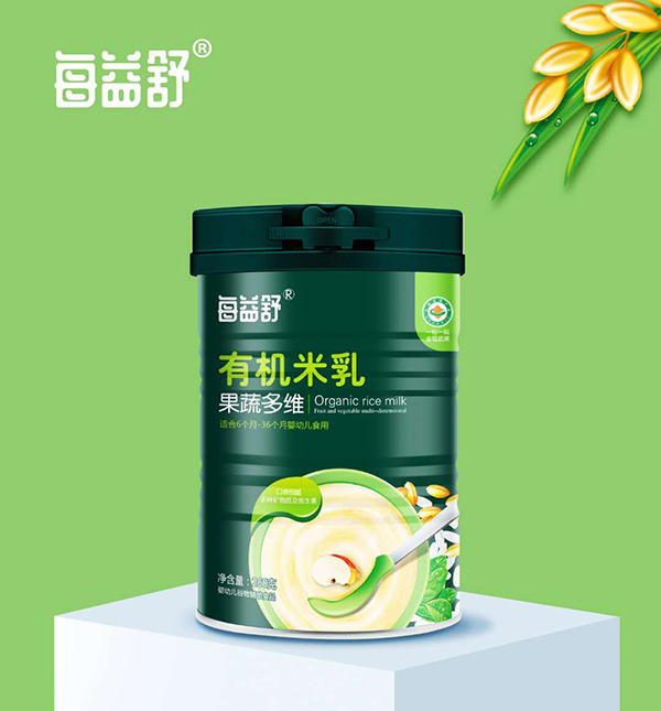 每益舒有機米乳 果蔬多維