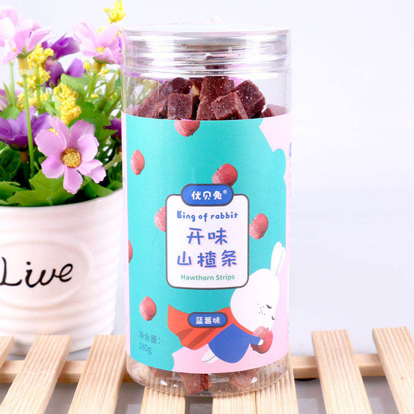 優(yōu)貝兔開味山楂條-藍(lán)莓味