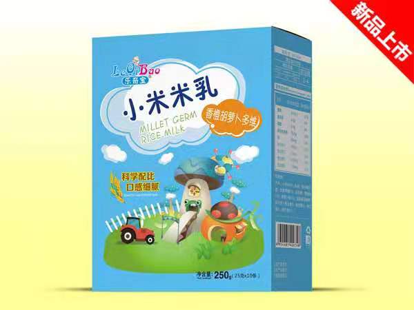 樂(lè)奇寶小米米乳盒裝 香橙胡蘿卜多維