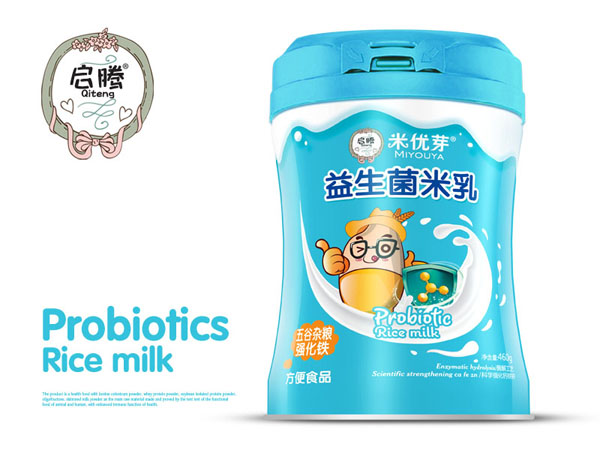 米優(yōu)芽益生菌米乳-五谷雜糧強(qiáng)化鐵聽裝