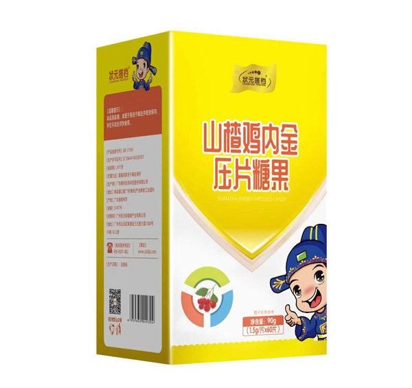 狀元搭檔山楂雞內(nèi)金鈣片6