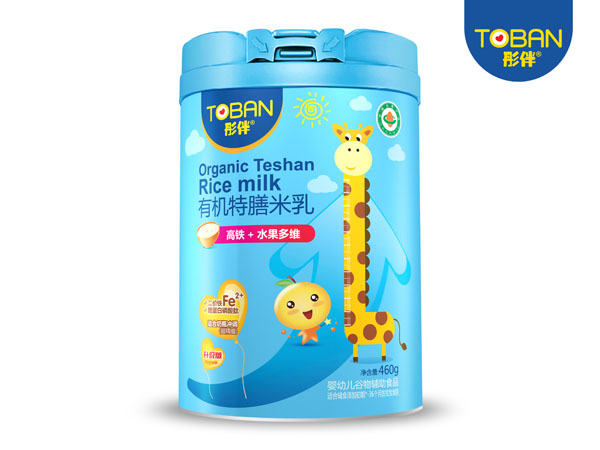 彤伴有機(jī)特膳米乳 高鐵+水果多維