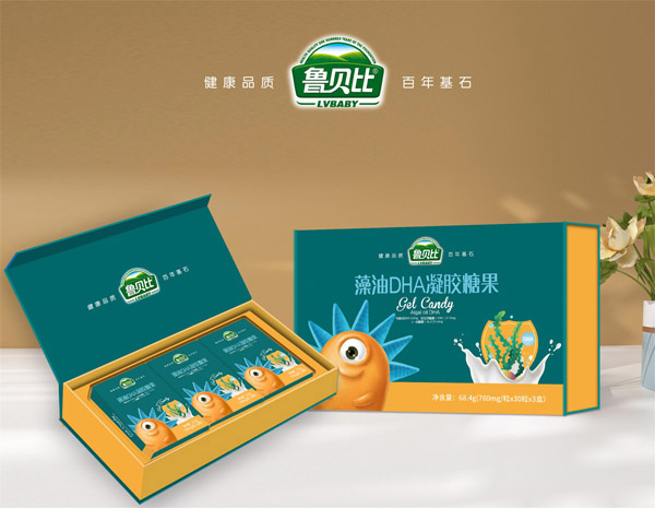 魯貝比DHA藻油凝膠糖果禮盒裝