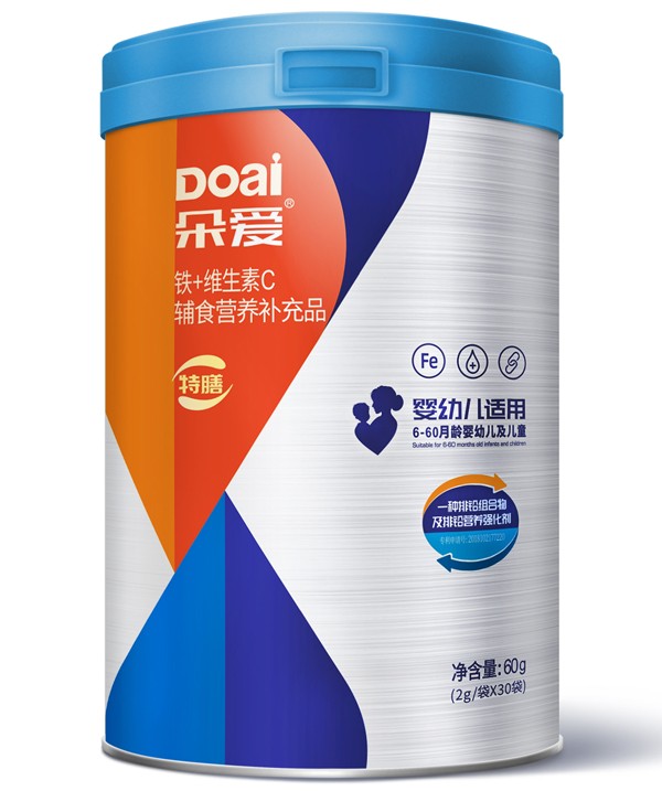 朵愛鐵+維生素C輔食營養(yǎng)補(bǔ)充品
