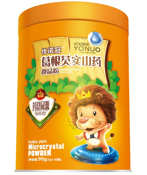 優(yōu)諾冠葛根芡實山藥微晶粉