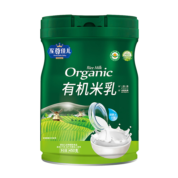 至尊佳兒有機米乳 胡蘿卜小米