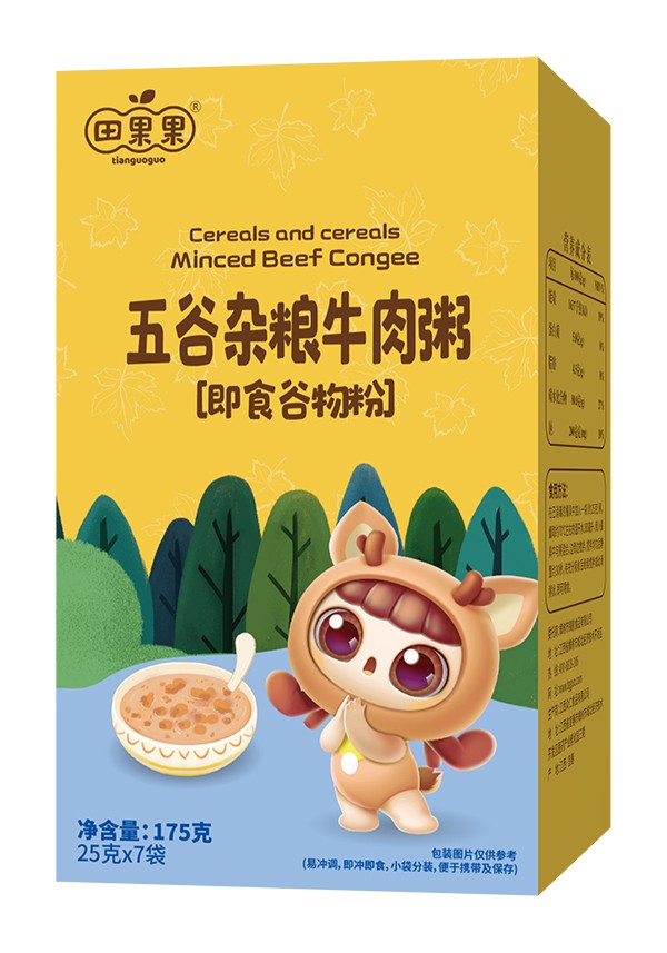 田果果五谷雜糧牛肉粥