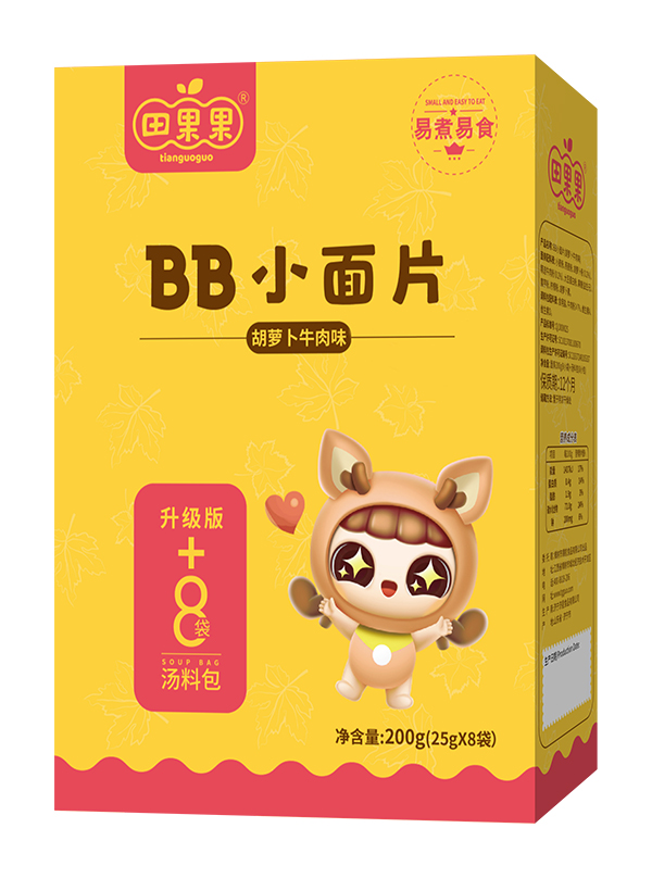 田果果BB小面片 胡蘿卜牛肉
