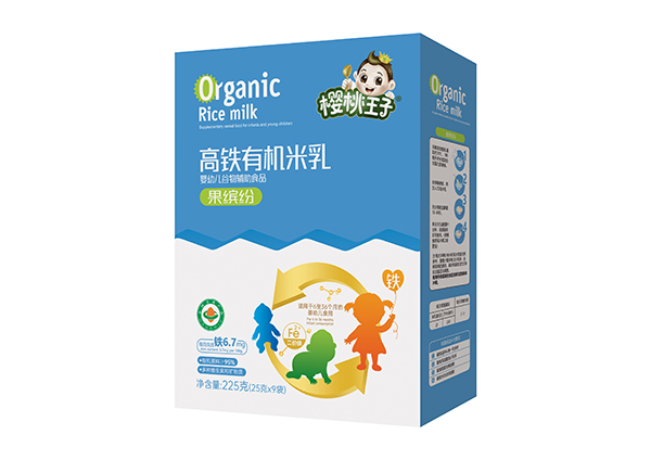 櫻桃王子高鐵有機(jī)米乳 果繽紛 盒裝