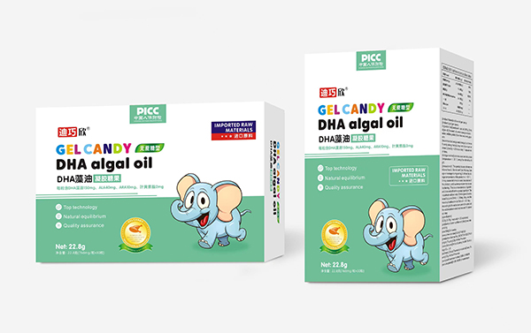 迪巧欣DHA藻油凝膠糖果