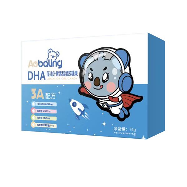 澳貝靈DHA藻油葉黃素酯凝膠糖果