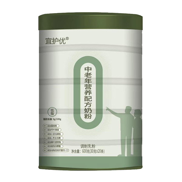 宜護(hù)優(yōu)中老年?duì)I養(yǎng)配方奶粉