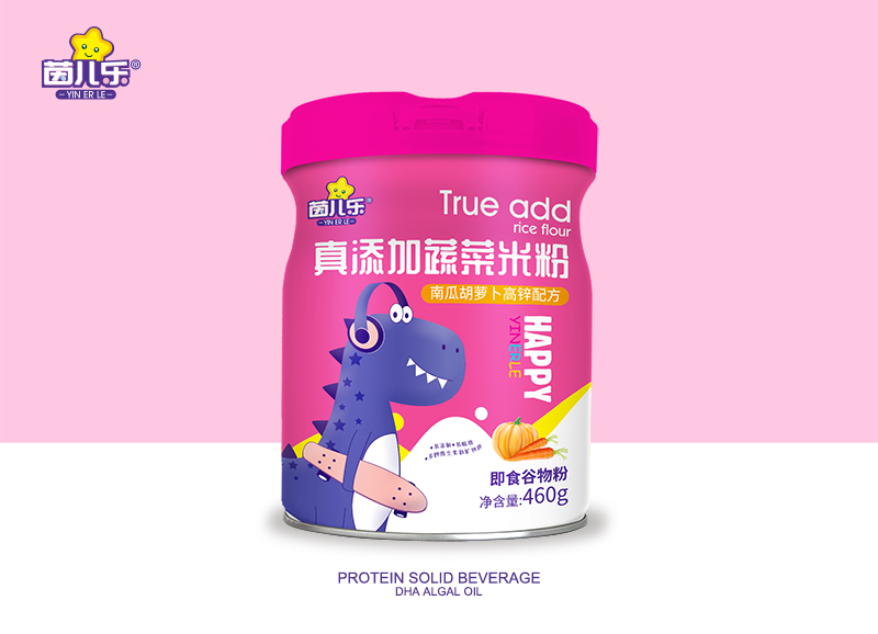 茵兒樂(lè)真添加蔬菜米粉-南瓜胡蘿卜高鋅配方