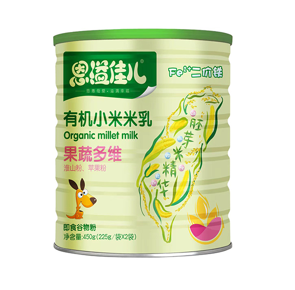恩溢佳兒有機小米米乳 果蔬多維