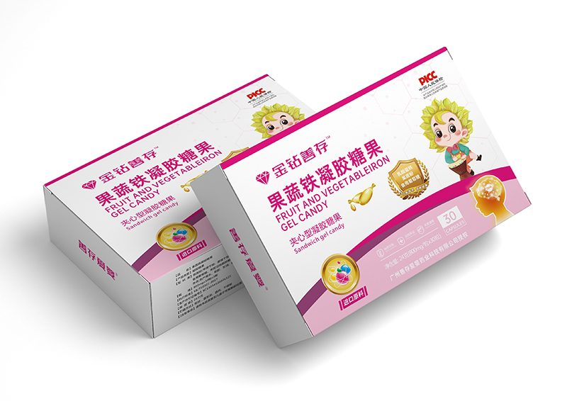 金鉆善存果蔬鐵凝膠糖果