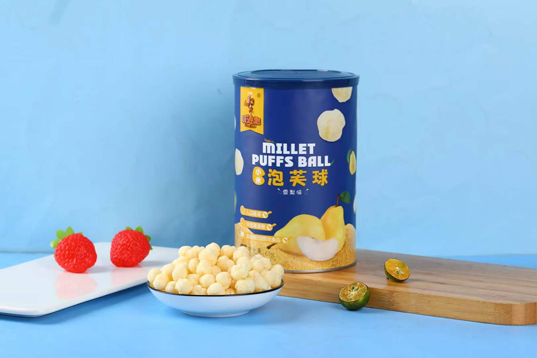 斑迪鹿小米泡芙球