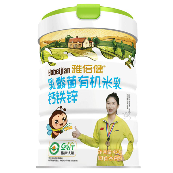雅倍健乳酸菌有機米乳-鈣鐵鋅