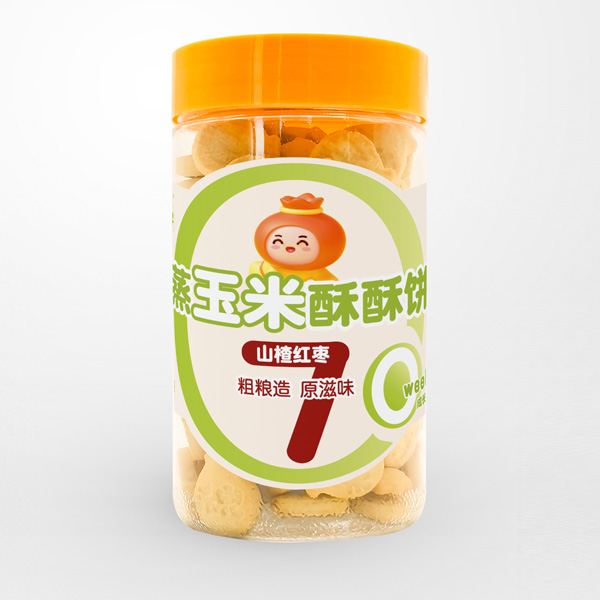 禾兜蒸玉米酥酥餅-山楂紅棗