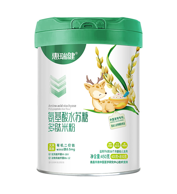 惠瑞健氨基酸水蘇糖多肽米粉-大米高鐵