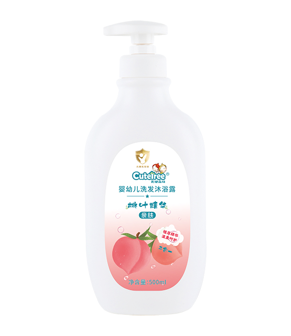 天使森林嬰幼兒洗發(fā)沐浴露(桃葉精華)500ml.jpg