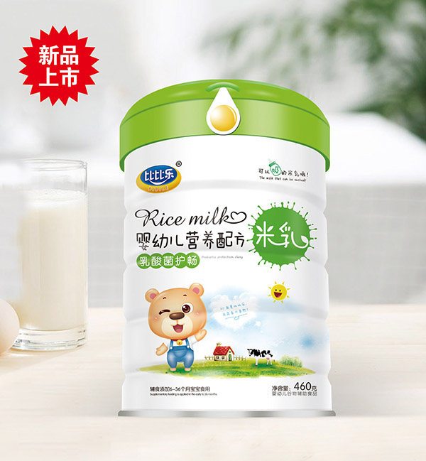 比比樂乳酸菌護(hù)暢營養(yǎng)配方米乳 聽裝
