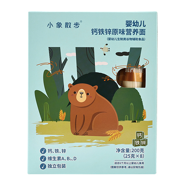 小象散步嬰幼兒營養(yǎng)面-鈣鐵鋅原味
