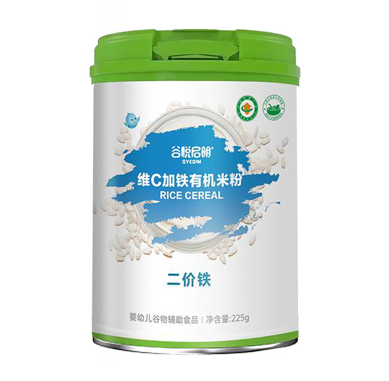 谷悅啟明維C加鐵有機(jī)米粉